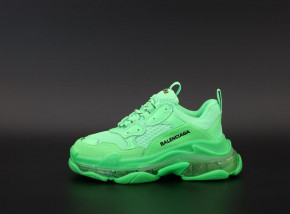   Balenciaga Triple S Green (    ) 4