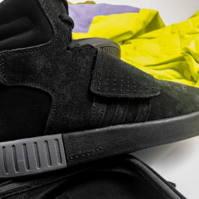      Adidas Tubular Invader Strap Triple Black (    ) , 42 6