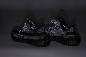    Adidas Yeezy Boost 350 Black Reflective (  ) 9