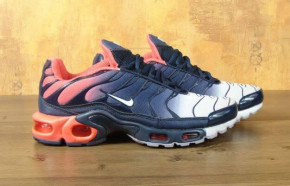   Nike Air Max Tn Plus Navy Blue Red (   ) 9