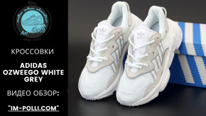  Adidas Ozweego White Grey (-   36-45    ) / 9