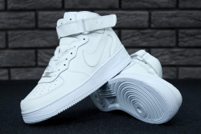  Nike Air Force 1 High White (         36-45) 9