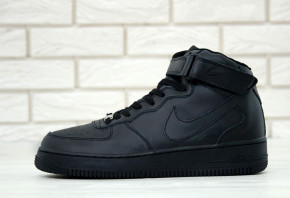     Nike Air Force 1 High Black 3