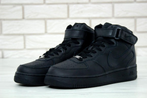     Nike Air Force 1 High Black 6