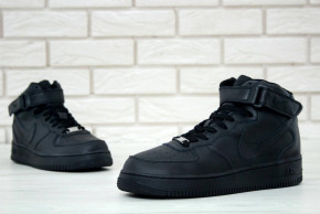     Nike Air Force 1 High Black 8