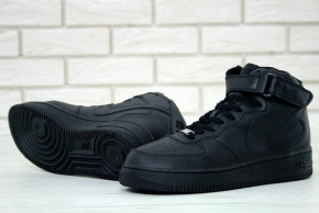     Nike Air Force 1 High Black 9