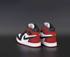    Nike Air Jordan 1 Retro Black White Red (    ) 7