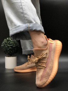   Adidas Yeezy Boost 350 Clay Beige (   ) 37, / 9