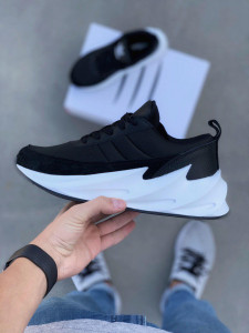  Adidas Shark Black White ( ) -