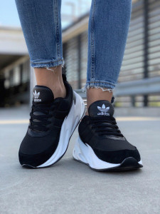  Adidas Shark Black White ( ) - 9