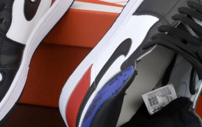    Nike Air Jordan 1 Retro White Red Black Blue (   ) 7