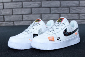  Nike Air Force 1 Low Just Do It Pack White (        ) 10