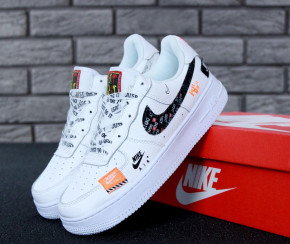  Nike Air Force 1 Low Just Do It Pack White (        ) , 42