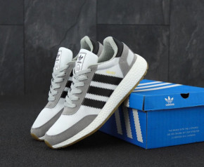   Adidas Iniki Runner Boost Light Grey -  (   /)