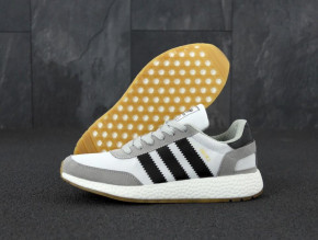   Adidas Iniki Runner Boost Light Grey -  (   /) 3