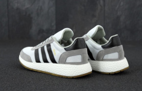   Adidas Iniki Runner Boost Light Grey -  (   /) 5