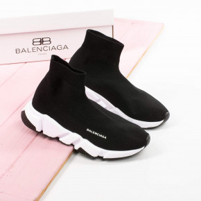    Balenciaga Speed Trainer Black White (     -) 6