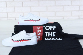  Vans Old Skool Shark White (    ) / 3