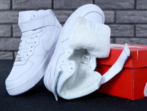     Nike Air Force 1 High White Winter (       ) 10