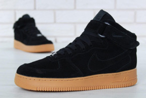      Nike Air Force 1 High Black Gum Winter 3