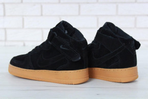      Nike Air Force 1 High Black Gum Winter 9