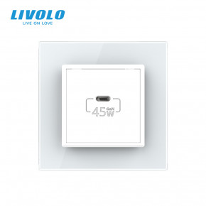  USB type C    45W Livolo  (VL-C7-FCUC-2WP) 4