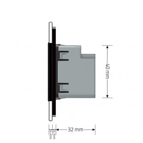  USB-A  USB-C 36W Livolo   (VL-C7FCUA18W.UC18W-2BP) 7