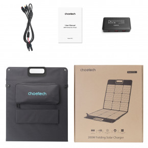     Choetech 200W (243x53) 1x200W,1*USB QC3.0 18W,1*USB-C PD3.0 45W, 1xUSBA 12W (SC011-BK) 5