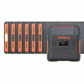   Jackery 2000 Pro (Explorer 2000 Pro 6*Solarsaga 200W 2*)