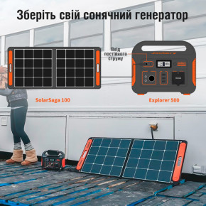   Jackery 500 (Explorer 500 1*Solarsaga 100W) 4