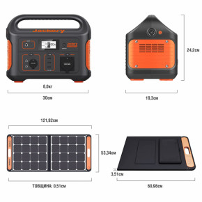   Jackery 500 (Explorer 500 1*Solarsaga 100W) 5