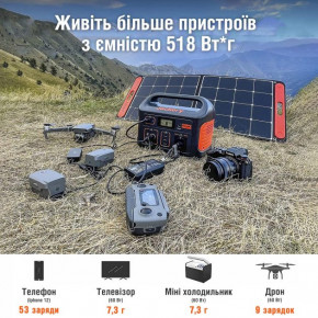   Jackery 500 (Explorer 500 1*Solarsaga 100W) 8