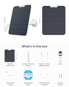   Reolink Solar Panel 2 White 3