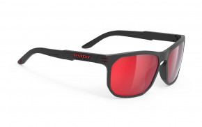   RUDY PROJECT SOUNDRISE Black Matte Multilaser Red