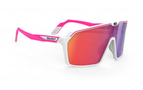   RUDY PROJECT SPINSHIELD White/Pink fluo (Matte)