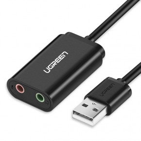   USB AUX jack, TRRS (Mic + Ear), ALC4042 15cm Ugreen  US205 (30724) 3