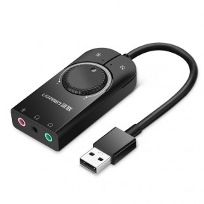   USB AUX jack, TRS(Mic + Ear) SSS1629 Ugreen  CM129 (40964)