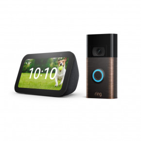   Ring Video Doorbell Venetian Bronze   Echo Show 5 (3rd Gen)