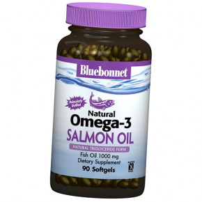   Bluebonnet Nutrition Natural Omega-3 Salmon 90  (67393004)