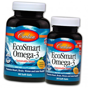   Carlson Labs EcoSmart Omega-3 120   (67353009)