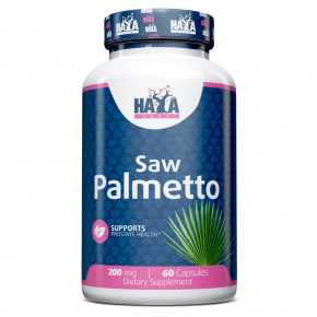   Haya Labs Saw Palmetto 200 mg 60 