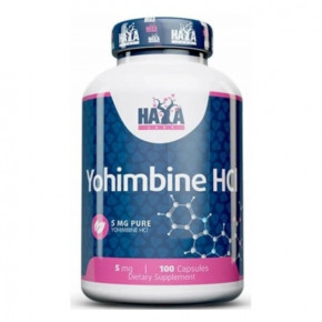   Haya Labs Yohimbine HCL 5 mg 100 