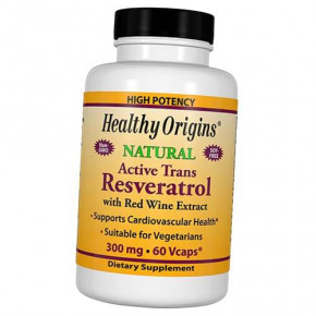   Healthy Origins Resveratrol 300 60  (70354001)