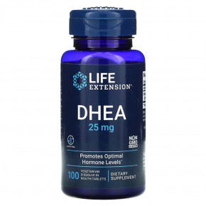 ϳ  Life Extension DHEA 25 mg Dissolve 100 