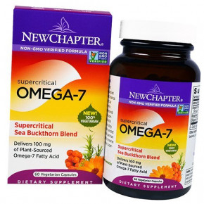   New Chapter Supercritical Omega-7 60 .  (67377001)