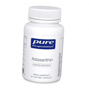   Pure Encapsulations Astaxanthin 60  (70361010)