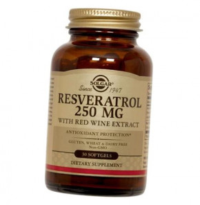   Solgar Resveratrol 250 30  (70313007)