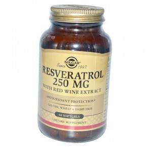   Solgar Resveratrol 250 60  (70313007)