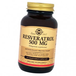   Solgar Resveratrol 500 30  (70313006)