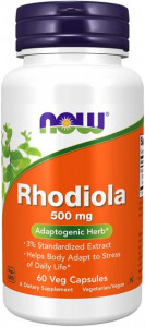   NOW Rhodiola 60  (4384303525)